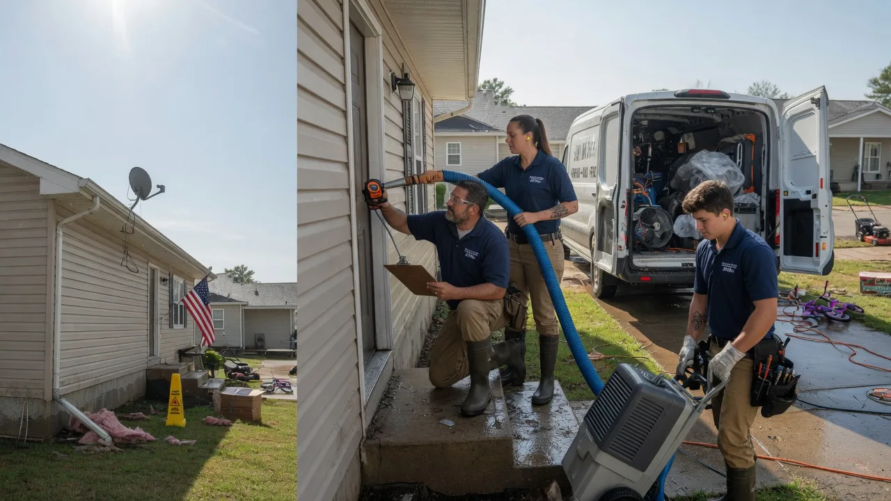 Ceiling Water Damage Restoration in Wood River, NE near me
